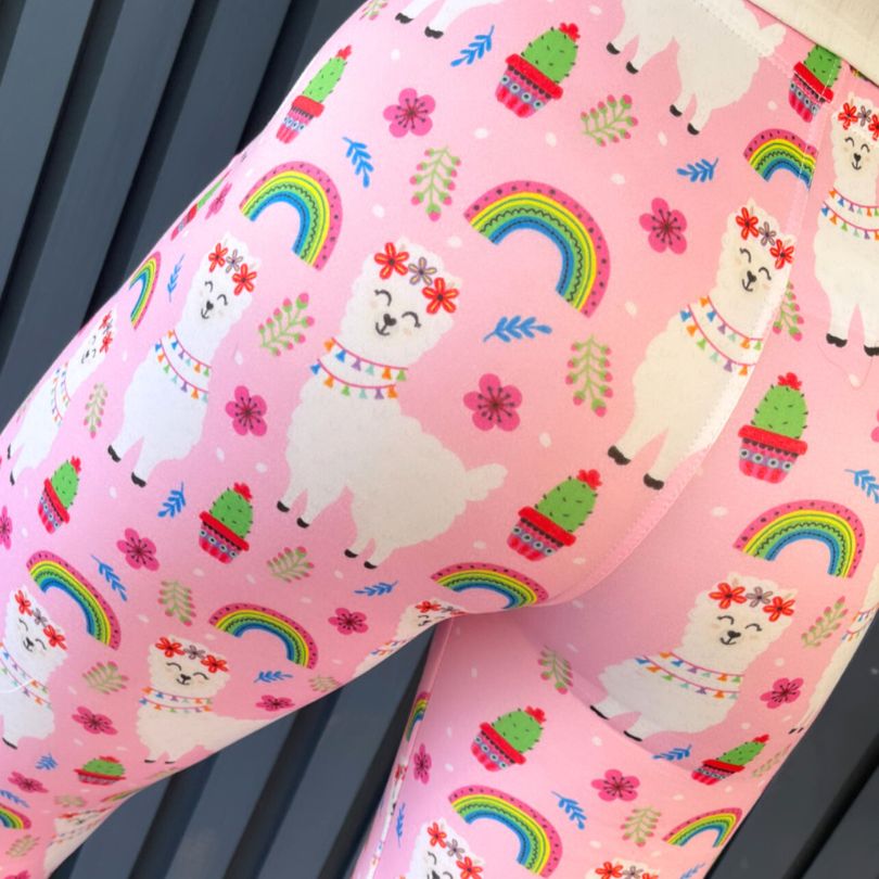No Drama Llama Poppets Leggings