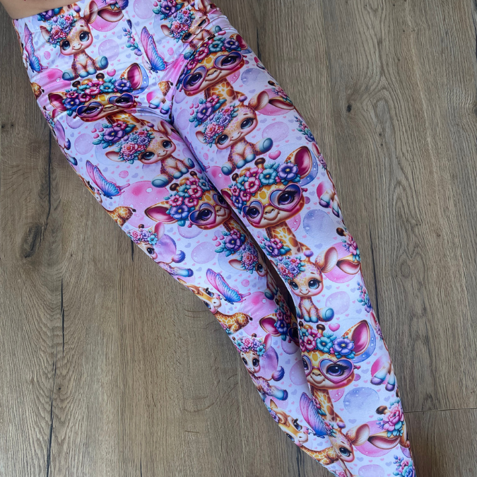 Gigi the Giraffe Ladies Leggings