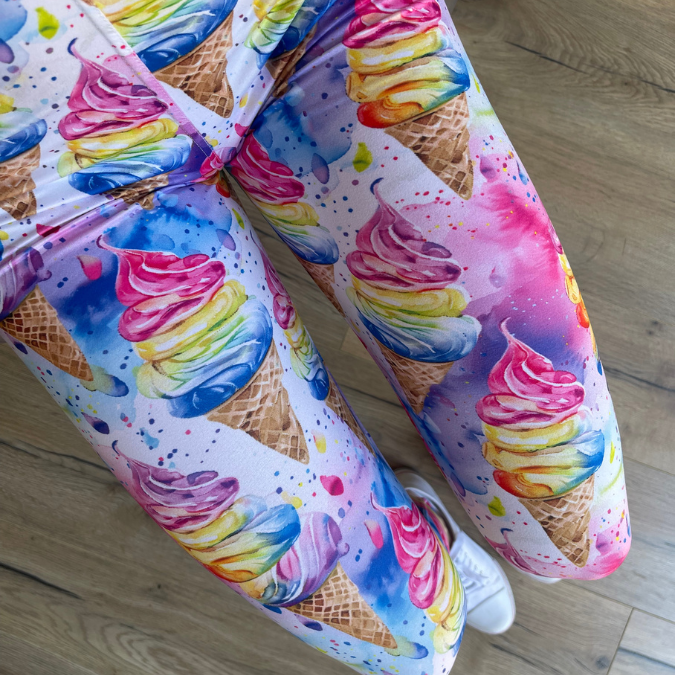 Nice Cream Ladies Leggings