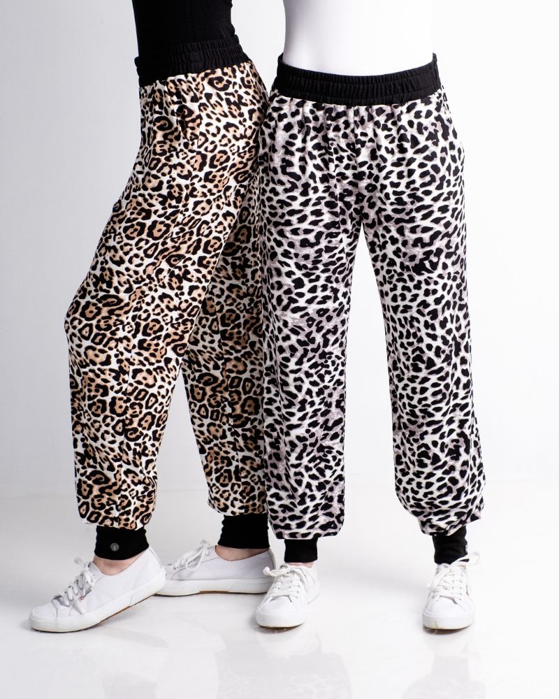 Jogger brushed polyester - White Leo