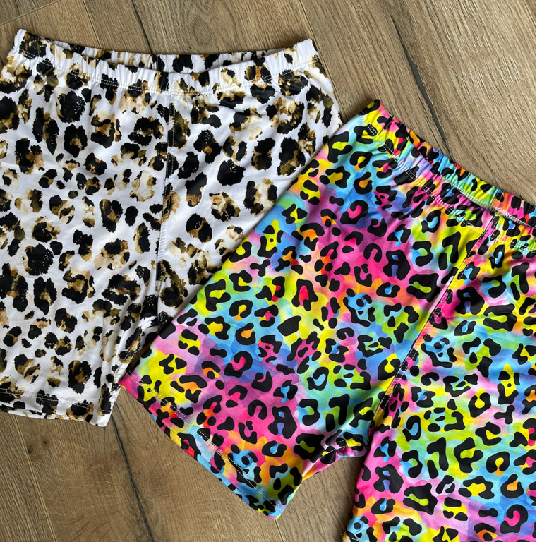Leopard Fiesta Shorts