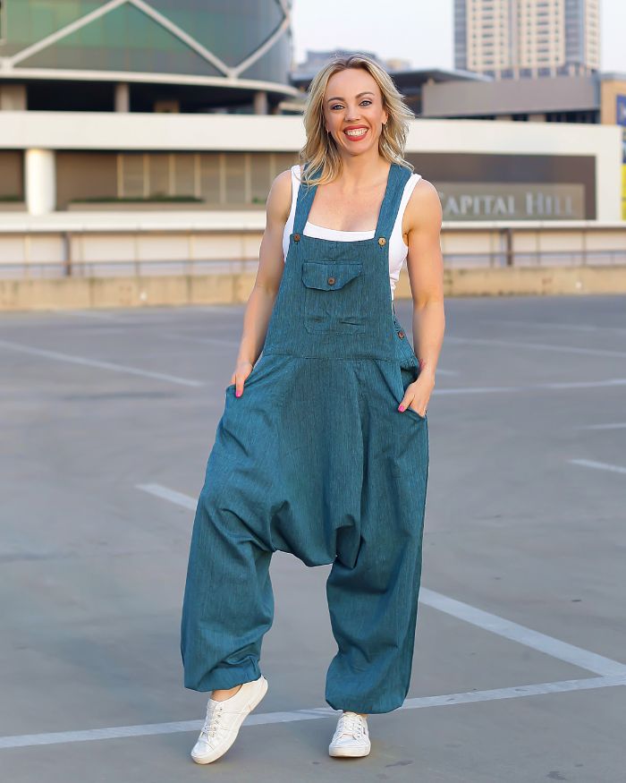 Dungarees - Blue