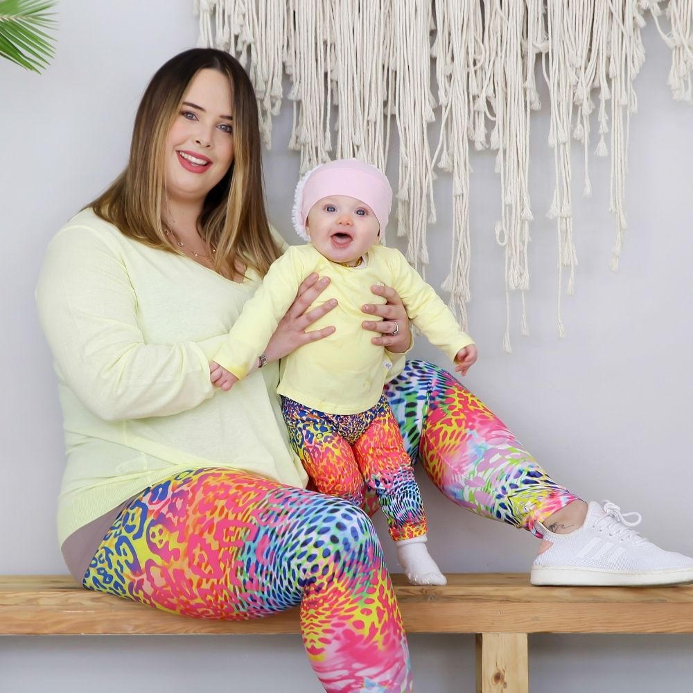 Rainbow Leopard Leggings