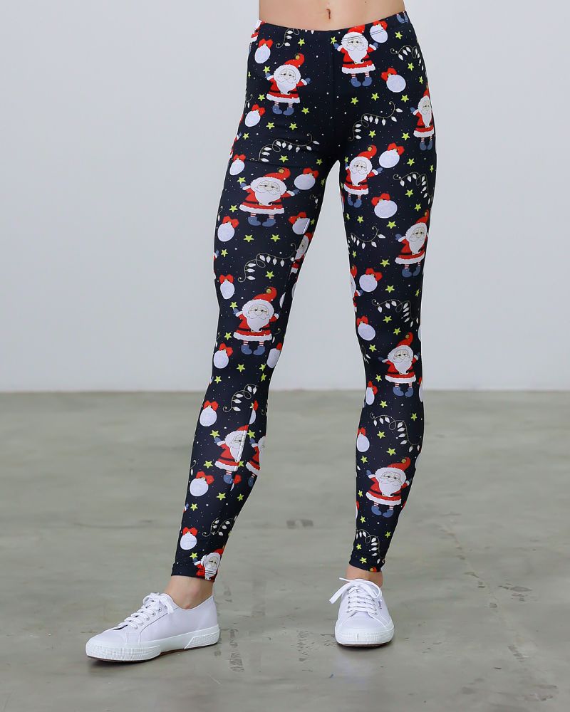 Santa Baby Ladies Leggings