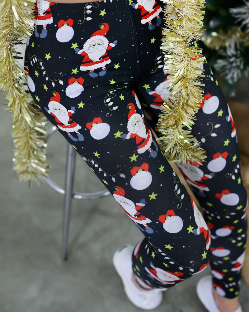 Santa Baby Ladies Leggings