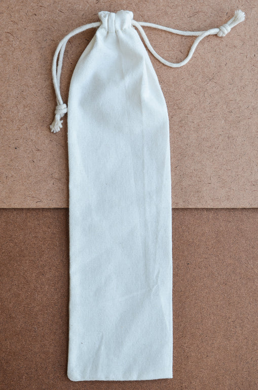 Straw Pouch - White